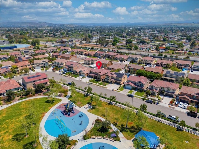 11102 Duran, Jurupa Valley, CA 91752 - bird's eye view with a residential view