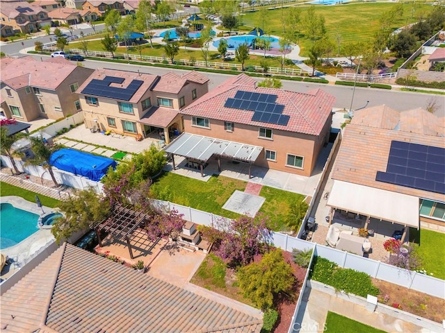 11102 Duran, Jurupa Valley, CA 91752 - bird's eye view with a residential view