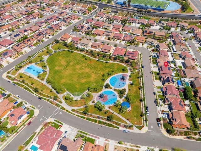 11102 Duran, Jurupa Valley, CA 91752 - birds eye view of property featuring a residential view