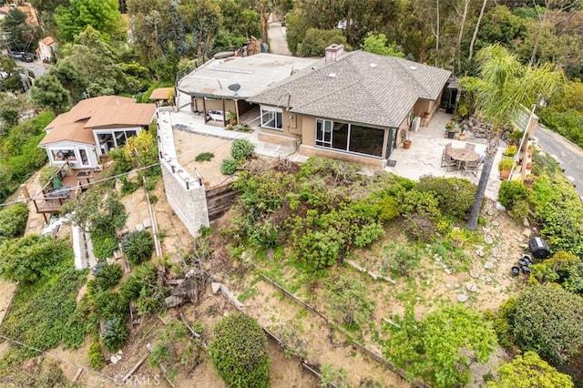 aerial view
