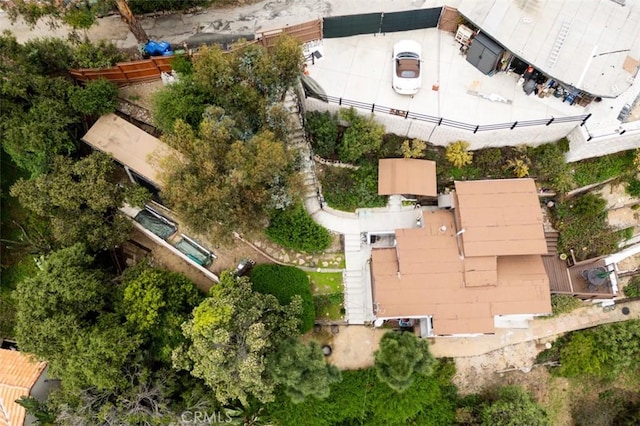 drone / aerial view