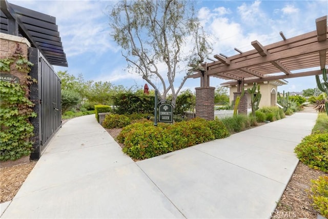 16015 Almond Ave, Chino, CA 91708 - view of property's community featuring a pergola