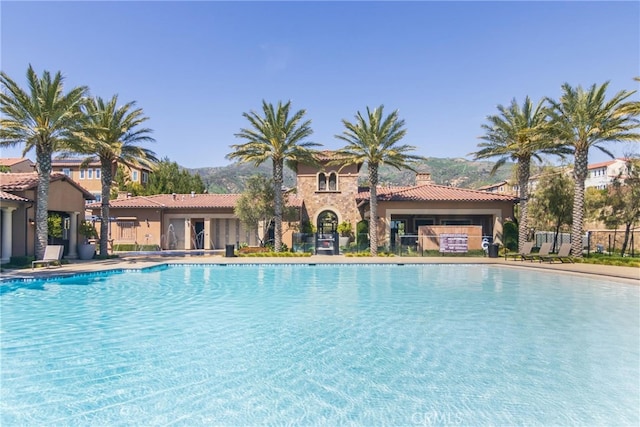 view of community pool