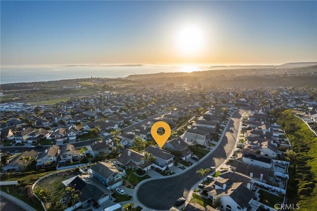 2107 Camino Laurel, San Clemente, CA 92673 - aerial view at dusk of a residential view