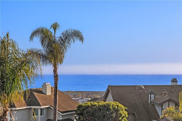 property view of water