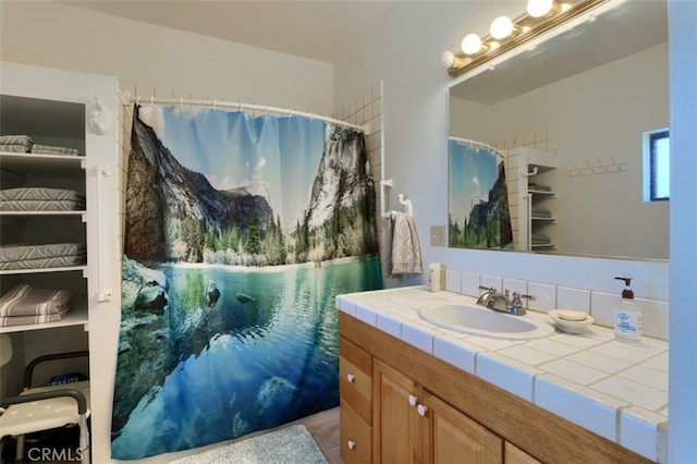 50366 Rd 420, Coarsegold, CA 93614 - bathroom featuring vanity and a mountain view