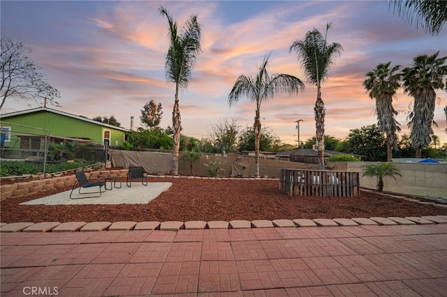 23755 Goetz Dr, Menifee, CA 92587 - view of patio / terrace featuring fence