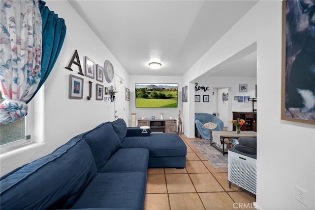 23755 Goetz Dr, Menifee, CA 92587 - living room featuring light tile patterned flooring