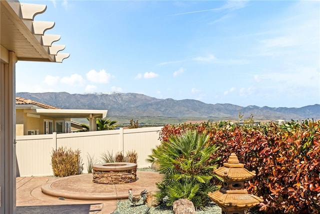 property view of mountains
