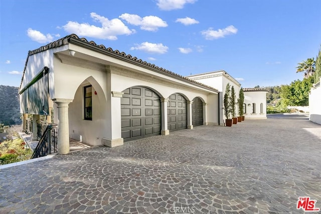 exterior space with driveway