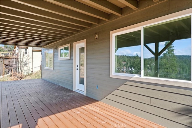26701 Merced Ln, Lake Arrowhead, CA 92352 - view of deck