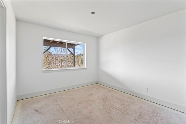 26701 Merced Ln, Lake Arrowhead, CA 92352 - spare room with baseboards