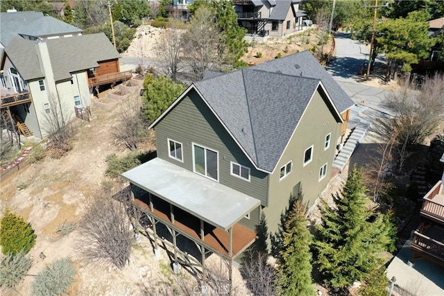 aerial view