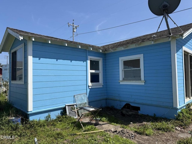 view of side of property