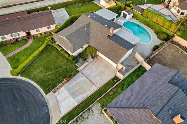 aerial view