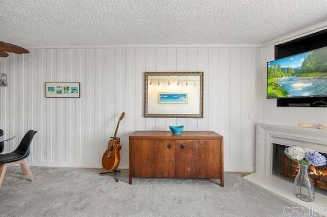 999 N Pacific St Unit G326, Oceanside, CA 92054 - office space featuring a textured ceiling and carpet