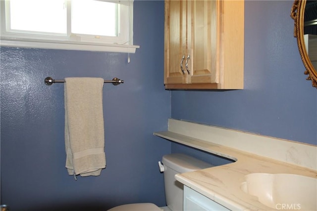 6320 Amberwood Dr, Rancho Cucamonga, CA 91701 - half bath with toilet and vanity
