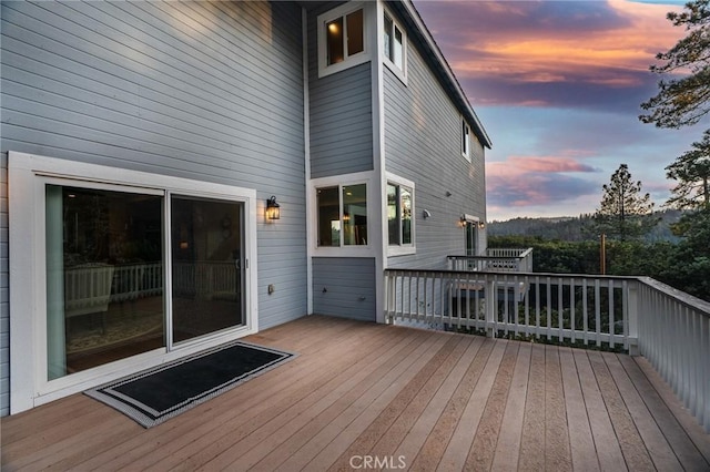view of deck