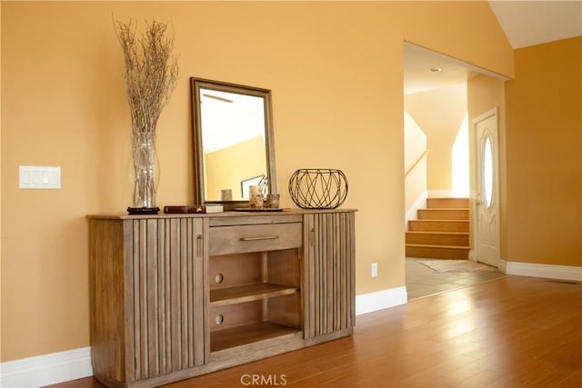 27732 N Bay Rd, Lake Arrowhead, CA 92352 - detailed view of baseboards and wood finished floors