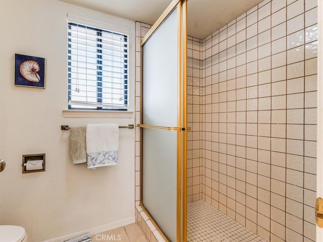 101 Searidge Ct, Pismo Beach, CA 93449 - bathroom featuring a stall shower and tile patterned flooring