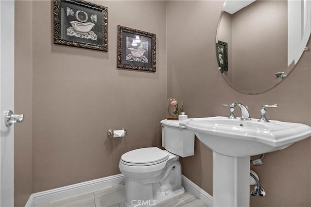 19 Dogwood, Lake Forest, CA 92630 - half bathroom with toilet and baseboards