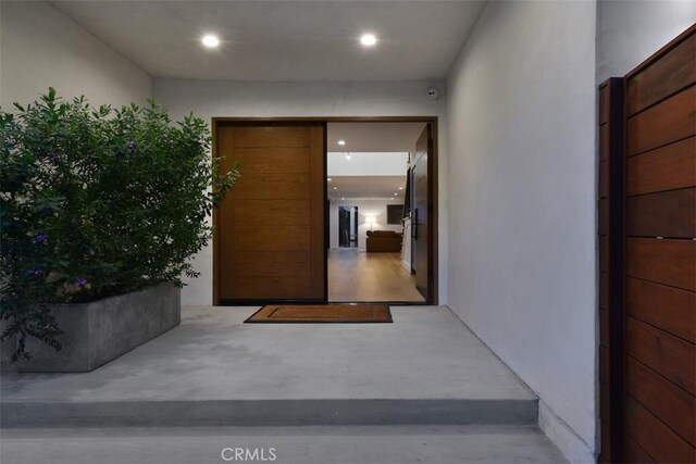 view of property entrance