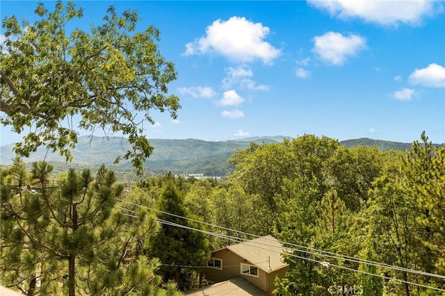 27684 St Bernard Ln, Lake Arrowhead, CA 92352 - view of mountain backdrop featuring a forest