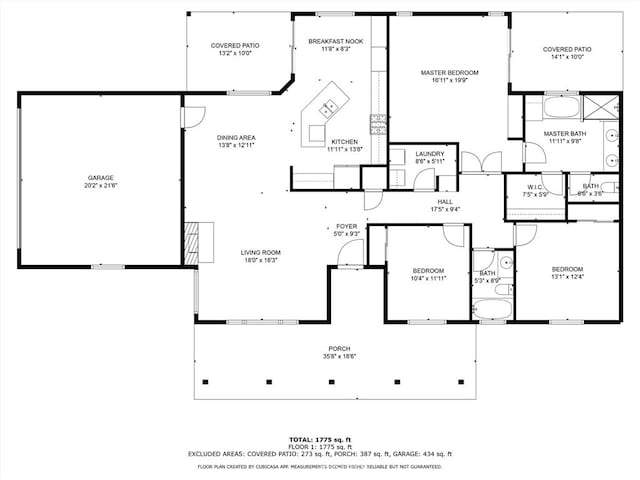 42852 Badger Circle Dr, Coarsegold, CA 93614 - floor plan