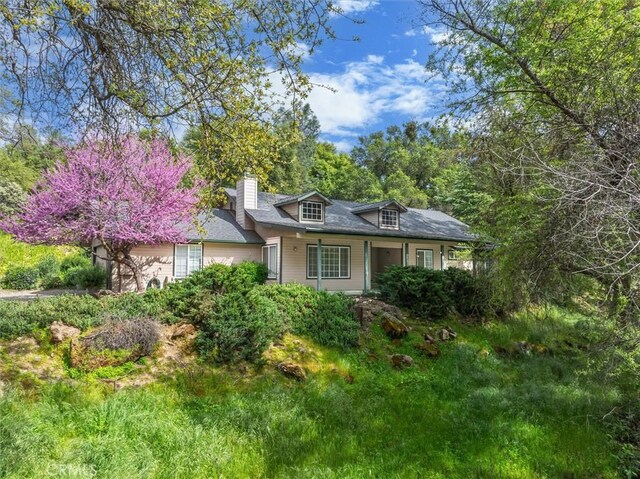 42852 Badger Circle Dr, Coarsegold, CA 93614 - back of property featuring a chimney