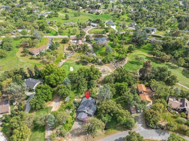 42852 Badger Circle Dr, Coarsegold, CA 93614 - aerial view with a residential view
