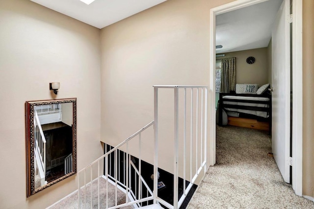 5362 Lake Murray Blvd, La Mesa, CA 91942 - stairs featuring carpet floors
