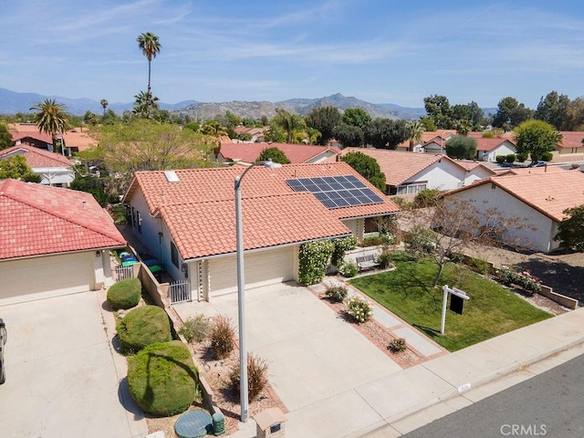 1130 Carob Ct, Hemet, CA 92545 - aerial perspective of suburban area with a mountainous background