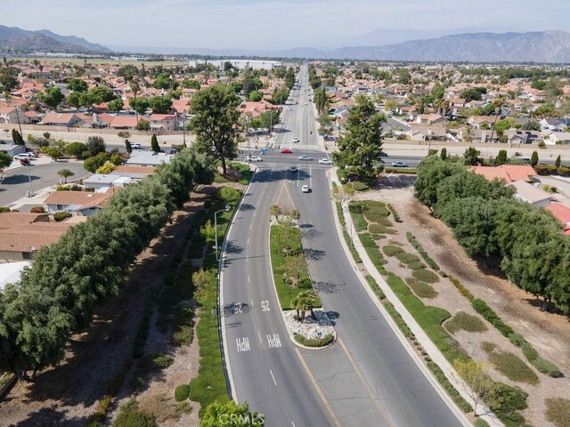 1130 Carob Ct, Hemet, CA 92545 - aerial perspective of suburban area with a mountain backdrop