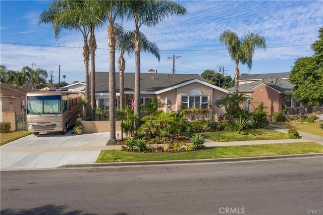 2645 S Patton Ave, San Pedro, CA 90731 - view of front of property featuring stucco siding and concrete driveway