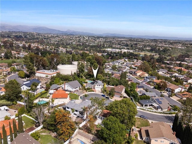 24942 Sebastian Ln, Mission Viejo, CA 92691 - aerial view with a residential view and a mountain view