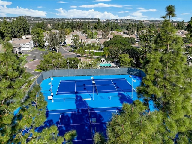 drone / aerial view