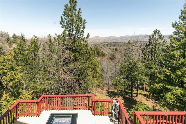 1251 Kodiak Dr, Lake Arrowhead, CA 92352 - view of mountain background