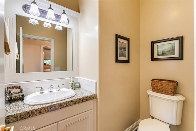 1251 Kodiak Dr, Lake Arrowhead, CA 92352 - bathroom featuring toilet and vanity