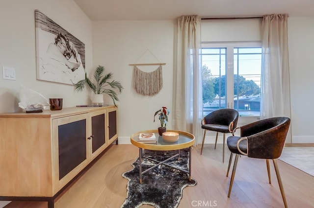 4903 Spencer St, Torrance, CA 90503 - sitting room featuring light wood-style floors and baseboards
