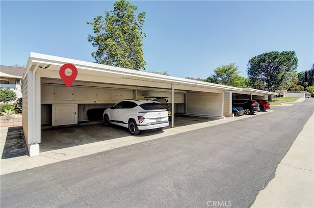606 Avenida Sevilla Unit O, Laguna Woods, CA 92637 - view of covered parking lot