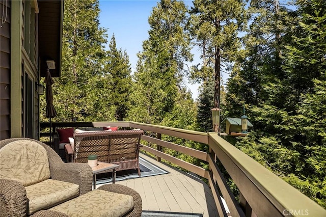 229 Chippewa Ln, Lake Arrowhead, CA 92352 - view of balcony