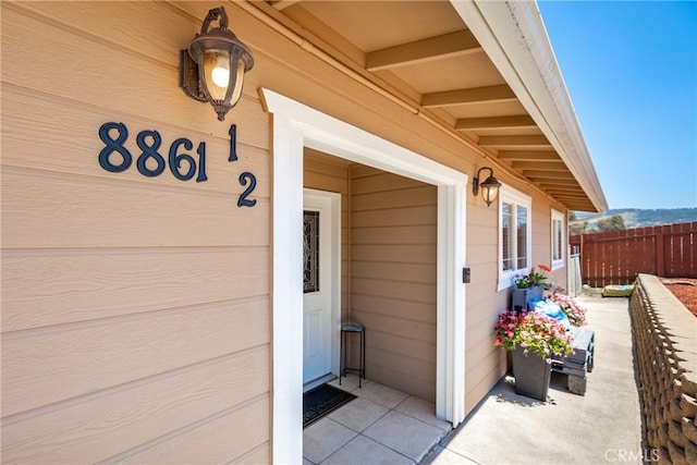 88611/2 Los Coches Rd, Lakeside, CA 92040 - property entrance with fence
