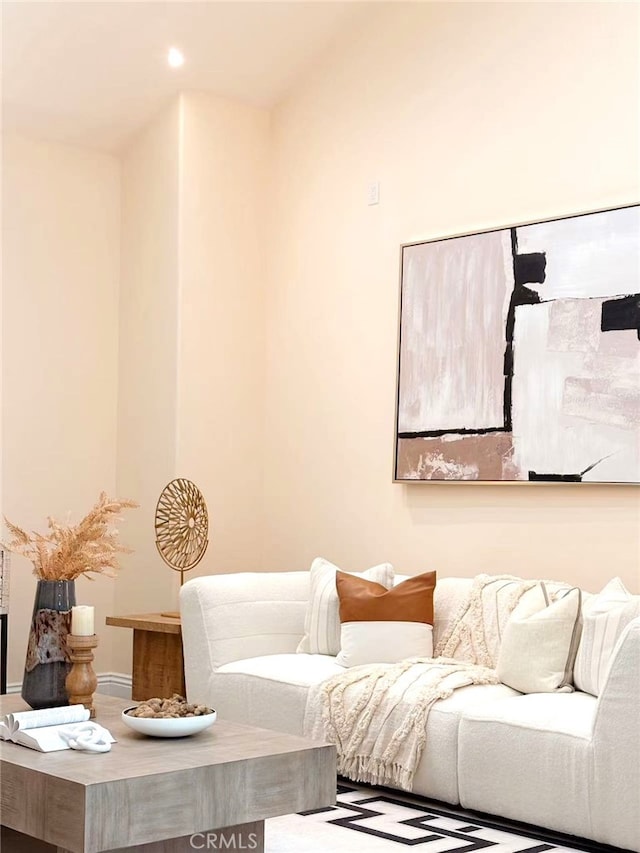 view of living area