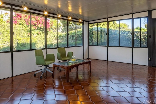 18410 Alexander Ave, Cerritos, CA 90703 - sunroom / solarium featuring track lighting