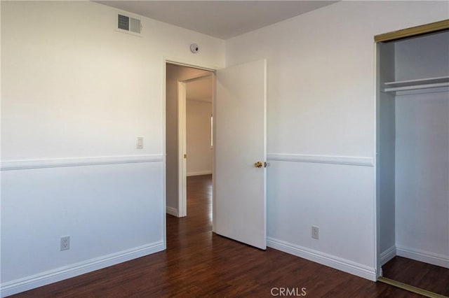 18410 Alexander Ave, Cerritos, CA 90703 - unfurnished bedroom with wood finished floors and a closet