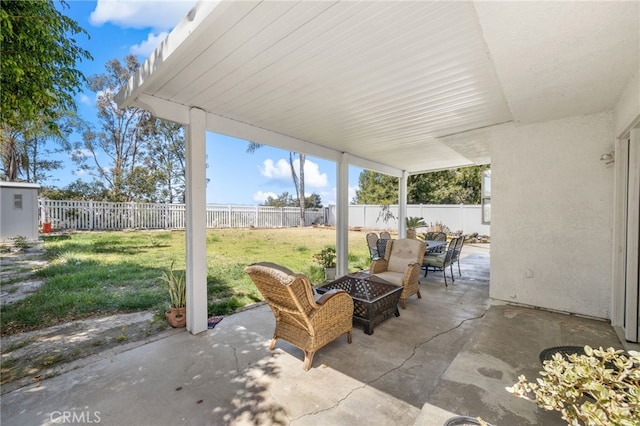 1212 Goldenview Dr, Corona, CA 92882 - view of patio