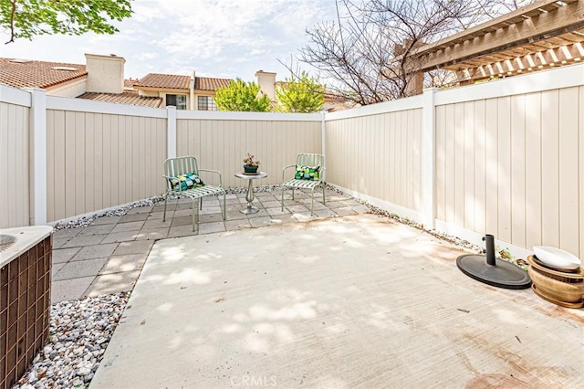 22933 Estoril Dr Unit 1, Diamond Bar, CA 91765 - view of patio / terrace featuring central AC and a fenced backyard