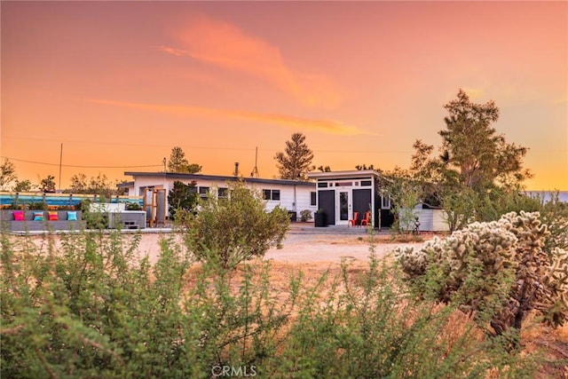 3667 Lucerne Vista Ave, Yucca Valley, CA 92284 - view of rear view of house