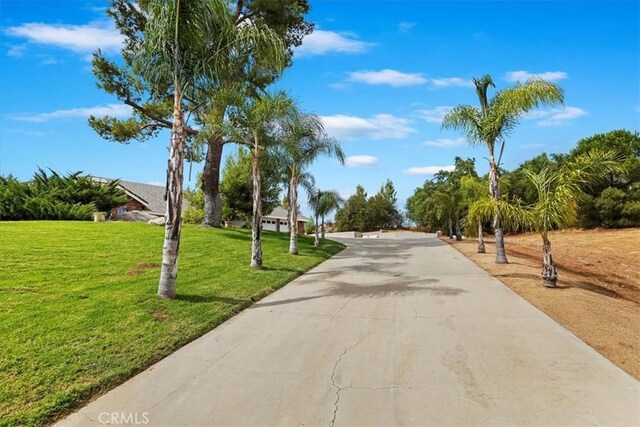 view of street featuring driveway