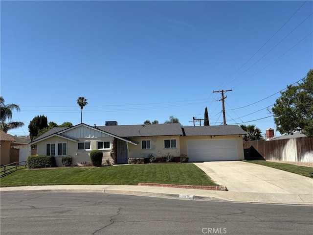 3670 Upper Terrace Dr, Riverside, CA 92505 - ranch-style home featuring driveway, a garage, and stucco siding